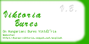 viktoria bures business card